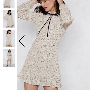 Don't Bow Breaking My Heart Spot Dress